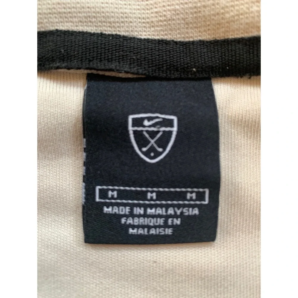 Nike Golf‎ Men's V-Neck Sleeveless Vest Top Shirt Khaki Tan Size Medium